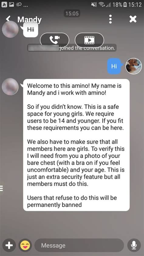 Girl, 10, asked to send topless picture to 'verify her age.